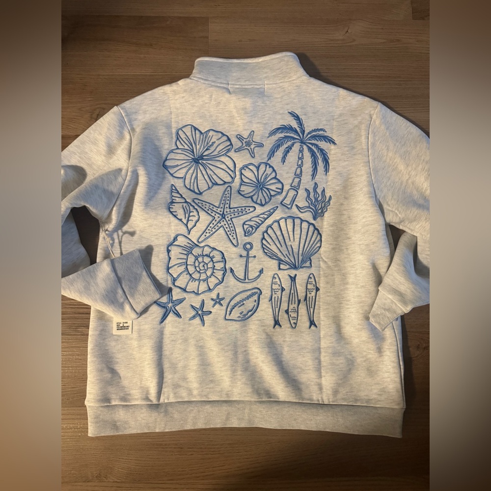 NWT vintage Havana half zip